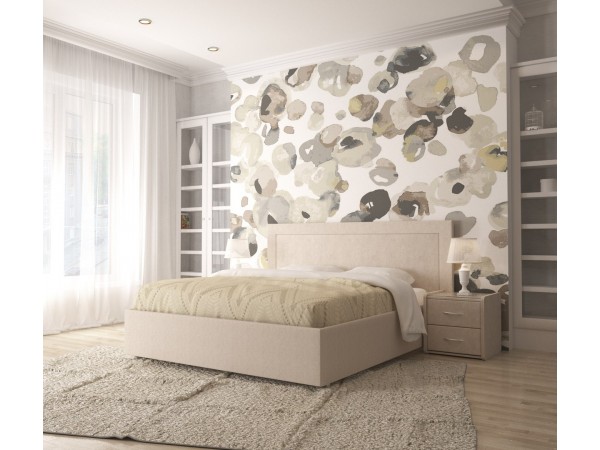 Кровать Модерн с гладким центром