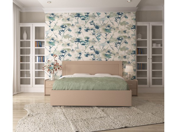 Кровать Модерн с гладким центром