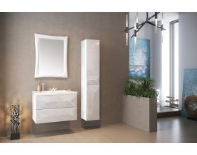 Зеркало Elegant 65*90 White