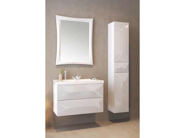 Зеркало Elegant 65*90 White