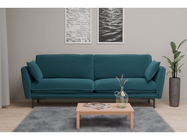 Гостевой диван Сиеста морская волна велюр Гостевой диван Сиеста морская волна велюр