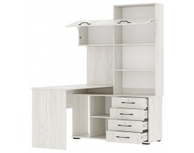 Письменно-компьютерный стол ПКС-11 Крафт белый