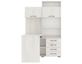 Письменно-компьютерный стол ПКС-11 Крафт белый