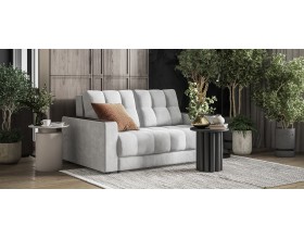 Босс двухместный диван Велюр Монолит сталь