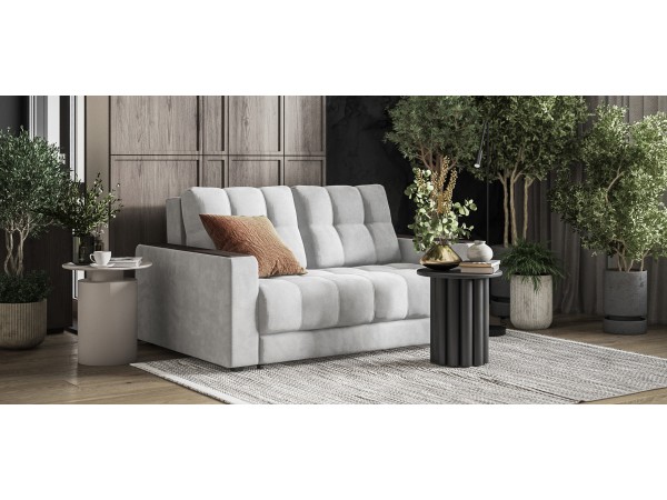 Диван BOSS Compact велюр Monolit сталь Диван BOSS Compact велюр Monolit сталь