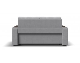 Босс двухместный диван Велюр Монолит сталь