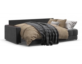 Босс диван Велюр Монолит серый