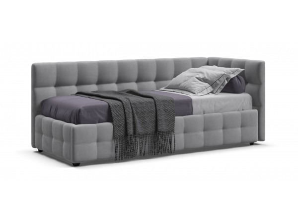 Кровать BOSS mini велюр Monolit сталь  + ПМ 