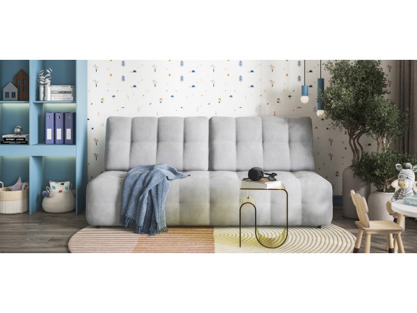 BOSS 2.0 Mini диван велюр Monolit сталь