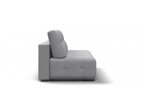 Босс Мини диван Велюр Монолит сталь