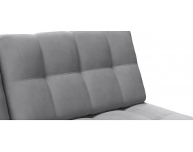 Босс Мини диван Велюр Монолит сталь