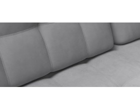 Босс Мини диван Велюр Монолит сталь