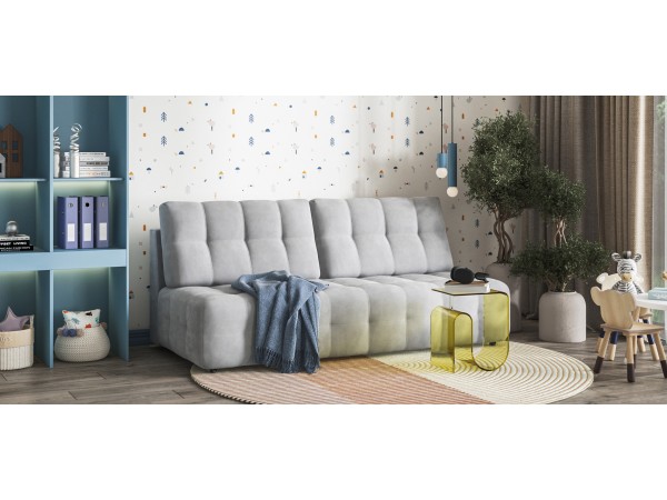 BOSS 2.0 Mini диван велюр Monolit сталь