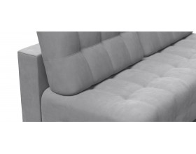 Босс Мини диван Велюр Монолит сталь