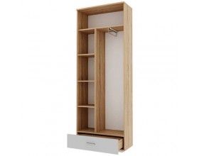 ИТАЛИЯ Шкаф ШК1Я-800 Шимо темный-Шимо светлый