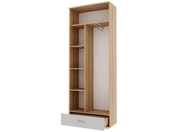 ИТАЛИЯ Шкаф ШК1Я-800 Шимо темный-Шимо светлый