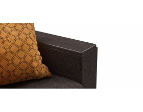 Атланта диван Рогожка Мальмо шоколад