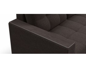 Атланта диван Рогожка Мальмо шоколад