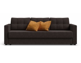 Атланта диван Рогожка Мальмо шоколад