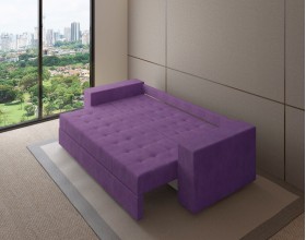 Диван Константин фиолетовый вельвет