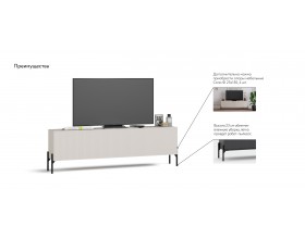 Опоры мебельные 4 шт Соло Ф 25х150 Черный