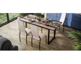 Асти стул 2 шт MONOLIT Латте К, Черный