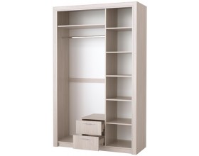 ОКТАВА Шкаф 3С2Я Анкор светлый