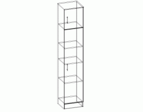 Пенал двухстворчатый ПЛ-4