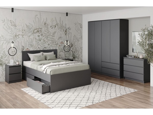 Тумба «Мори» ТПМ 400.2 Графит