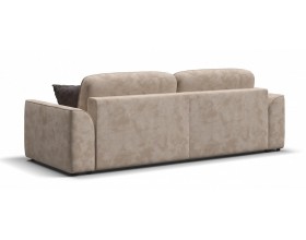 Кинг диван Велюр Алькантара пепел