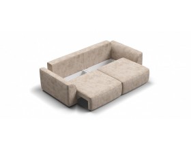 Кинг диван Велюр Алькантара пепел