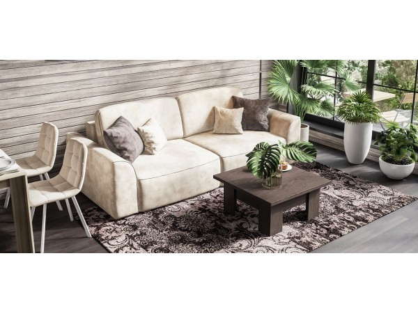 Диван KING SE велюр Alkantara пепел