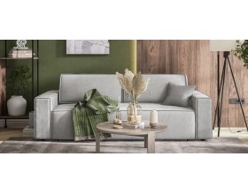 Норд диван Велюр Монолит сталь