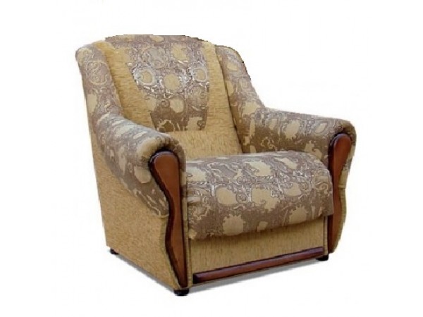 УЦЕНКА! Кресло Кензо бежево-коричневое 11/895