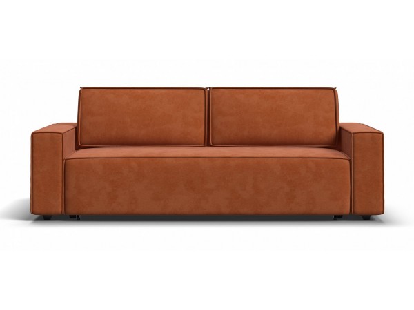 Диван Норд  велюр Alkantara оранж