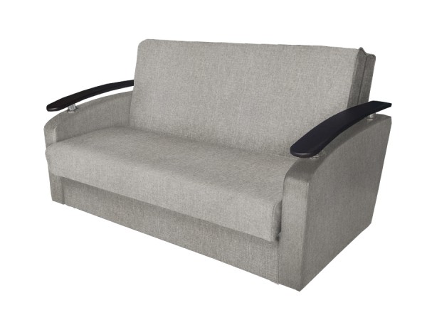 Диван Виктория 140 с декором 2 (рогожка бежевый)