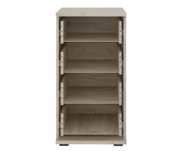 Комод 4 ящика Альянс СТЛ.435.10 Дуб крафт/Белый глянец