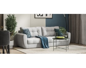 Престон диван Велюр Монолит сталь