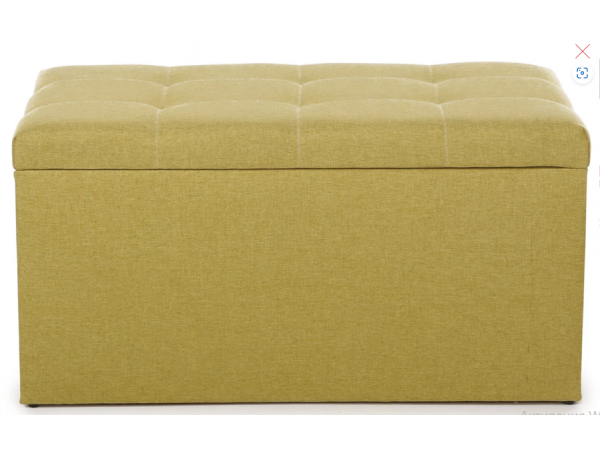 Банкетка Билли желтая 