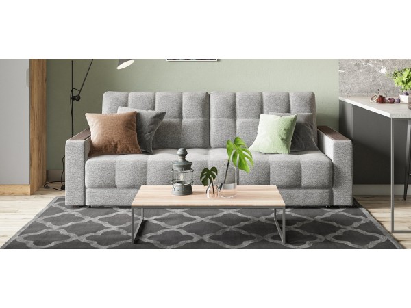 BOSS 2.0 диван рогожка Malmo серый BOSS 2.0 диван рогожка Malmo серый