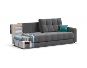 Босс диван Рогожка Мальмо серый