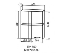 Корпус верхний ПУ 650