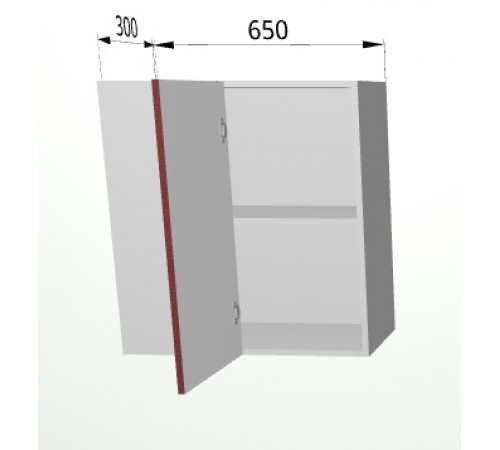 Шкаф верхний ПУ 650