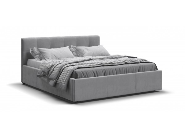 Кровать Белла велюр Monolit сталь + ПМ 160*200 Кровать Белла велюр Monolit сталь + ПМ 160*200