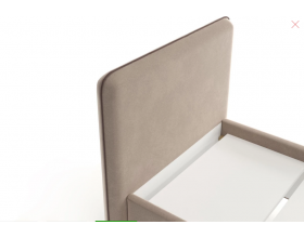 Ванесса кровать 0,8 бежевый