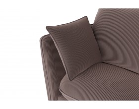 Гостевой диван Сиеста коричневый велюр