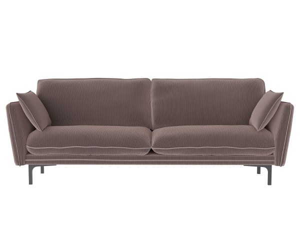 Гостевой диван Сиеста коричневый велюр