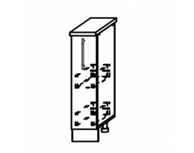 Корпус нижний бутылочница ШНБ 200
