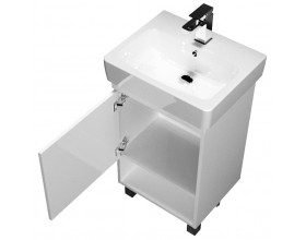 Тумба Tera 55Н 1д. Белый глянец