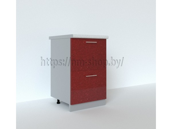 Шкаф нижний с двумя ящиками СК2 500